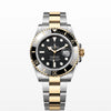 Submarinar Black face dos tonos gold