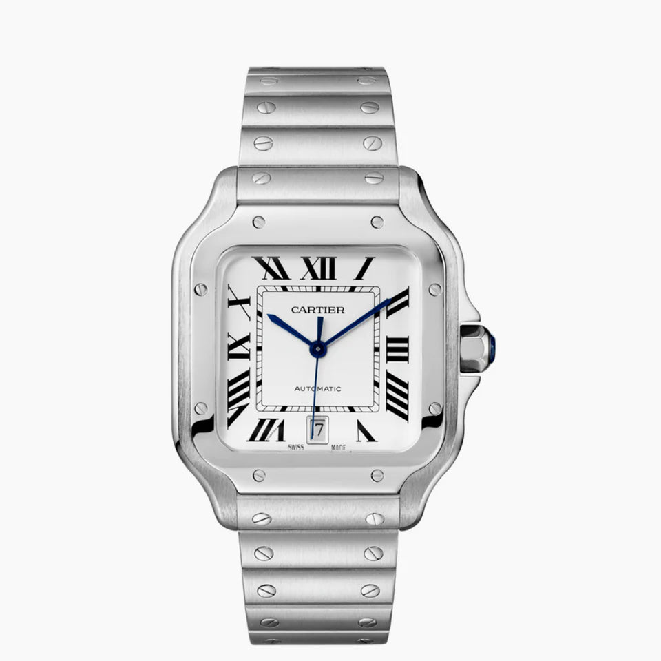 Cartier Santos Fondo Blanco