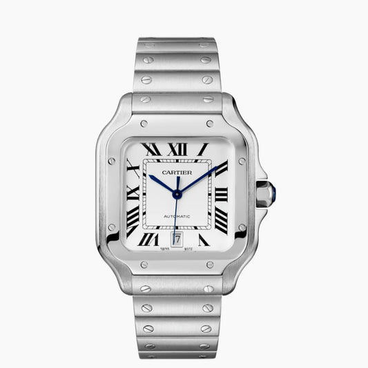 Cartier Santos Fondo Blanco